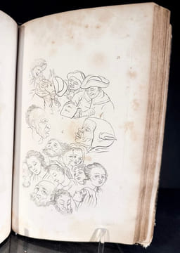 La Physiognomie ou l'Art de connaitre les hommes d'après les traits de leurs physionomie. LAVATER