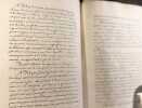 Recueil de pièces manuscrites et imprimées relatif à l'histoire de l'abbé Blache, dans lequel se trouve d'importantes transcriptions d'interrogatoires ...