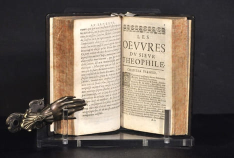 Oeuvres de Theophile, Divisées en trois Parties. Première partie, contenant l'immortalité de l'Ame, avec plusieurs pieces. La seconde, les Tragedies ; ...