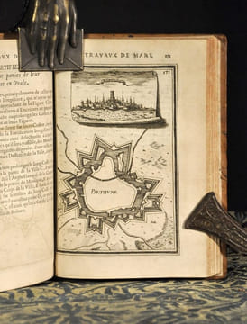 Les Travaux de Mars ou la Fortification nouvelle tant reguliere, qu'irreguliere. Divisee en trois parties. [...] Dedié au Roy. Par Allain Menesson ...