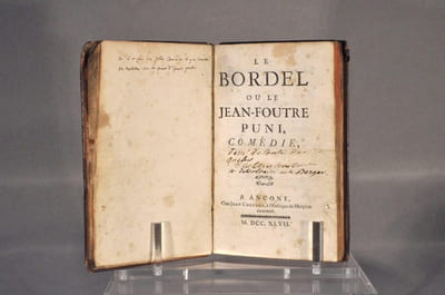 Le Bordel ou le Jean-Foutre puni. Comédie.