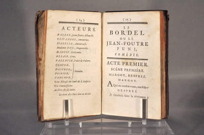 Le Bordel ou le Jean-Foutre puni. Comédie.