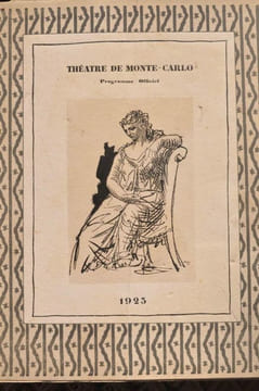 Théâtre de Monte-Carlo. Programme officiel.. (Picasso)
