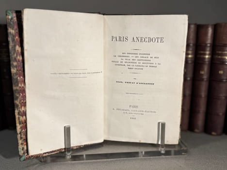Rare série de curiosités et bizarreries. LALANNE (Ludovic) ; (P.L. Jacob) ; (Fournel) ; (Privat d’Anglemont) (...)