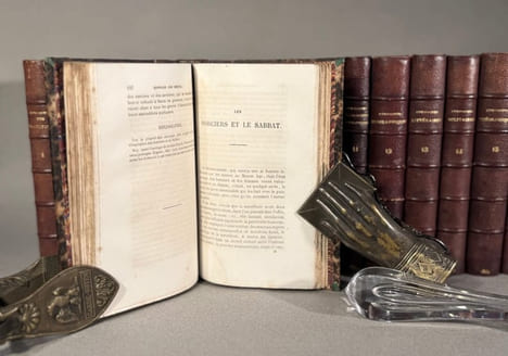 Rare série de curiosités et bizarreries. LALANNE (Ludovic) ; (P.L. Jacob) ; (Fournel) ; (Privat d’Anglemont) (...)