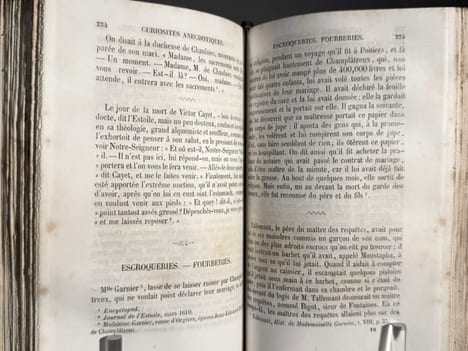 Rare série de curiosités et bizarreries. LALANNE (Ludovic) ; (P.L. Jacob) ; (Fournel) ; (Privat d’Anglemont) (...)
