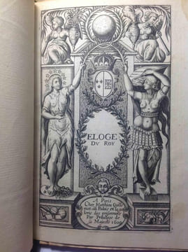 Eloge du Roy. [HENRI IV] S. de MATTHIEU