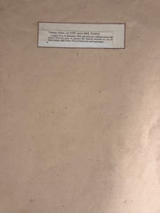 Lettre manuscrite du 21 décembre 1836, portrait lithographié
