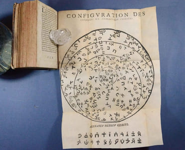 Curiositez inouyes, sur la sculpture talismanique des Persans, horoscope des Patriarches, et lecture des estoilles [...] suivit de sive De fine mundi A. R. Elcha Ben David ex hebraeo in latinum interprete Iacobo Gaffarello suivit de Note In R.