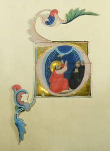 Miniature , Bologne XIVe siècle