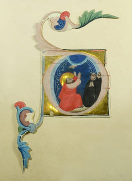 Miniature , Bologne XIVe siècle. undefined