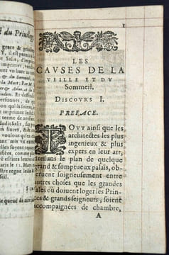 Les Causes de la Veille et du Sommeil, des Songes, & de la Vie & de la Mort. DU PLEIX (Scipion), conseiller & Advocat du Roy
