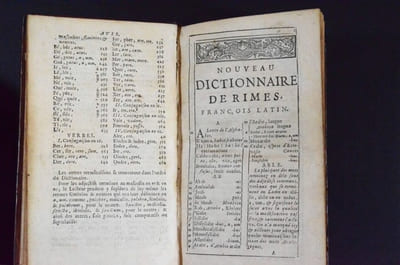DICTIONNAIRE DE RIMES, DANS UN NOUVEL ORDRE