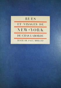 Rues et visages de New-York, illustrations de Chas-Laborde,