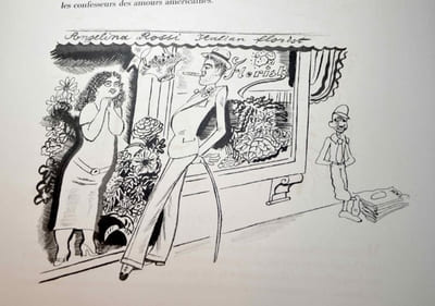 Rues et visages de New-York, illustrations de Chas-Laborde,