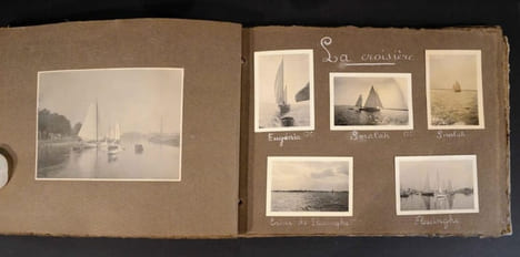 Album Photographique à l'italienne, courses croisières sur les cotes de Belgique. undefined