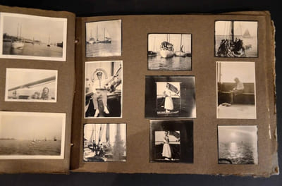 Album Photographique à l'italienne, courses croisières sur les cotes de Belgique