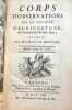 Corps d'observations de la société d'Agriculture, de Commerce & des Arts, établie par les Etats de Bretagne.. ABEILLE (Louis-Paul), MONTAUDOUIN ...