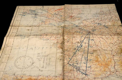 Costes et Bellonte - Documents de la première traversée de l'Atlantique sans escale en avion , de Paris à New York