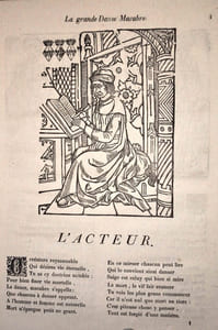 LA GRANDE DANSE MACABRE des hommes et des femmes, précédée du Dict des trois mors et des trois vifz,