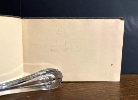 Carnet à dessin XIXe. undefined