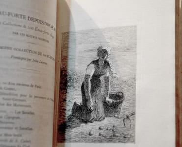 Catalogue complet d’eaux-fortes originales et inédites Composées et Gravées par les Artistes eux-mêmes  Avec douze planches types divers