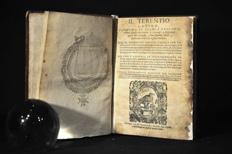IL TERENTIO LATINO Comentatio in Lingua Toscana, e ridotto ˆ la sua vera latinitˆ, à i Generosi, e Manganimi Signori Don Francesco, e Don Giovanni ...