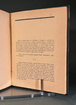 Visite à Jacques Villon, Le sang nouveau. R. Valançay