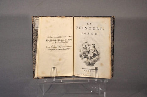 La Peinture. Poëme.. [VOLTAIRE.]. - BAILLET (Baron de Saint. Julien).