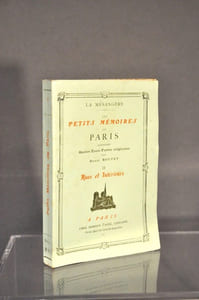 Les petits mémoires de Paris contenant quatre eaux-fortes originales par Henri Boutet II, Rues et Intérieurs.