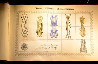 « Armes, chiffres et monogrammes »