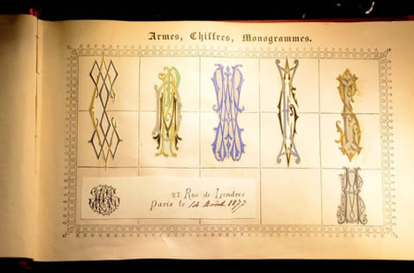 « Armes, chiffres et monogrammes ». (Jeanine Richard)
