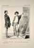 Album comique par Gavarni –Baliverneries parisiennes. GAVARNI Paul