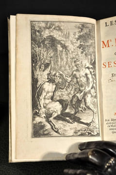 Les œuvres de Mr. Regnier contenant ses Satyres et autres pièces de poésie.. REGNIER Mathurin
