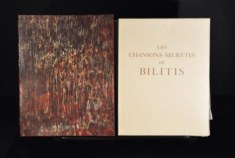 Les chansons secrètes de Bilitis ; Illustré de six compositions originales gravées par Chimot. LOUŸS (Pierre)