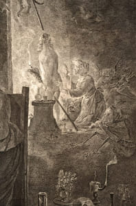 Départ pour le Sabat. Arrivée au Sabat. 