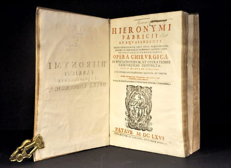 Hieronymi Fabricii ab Aquapendente : Opera chirurgica in pentateuchum, et operationes chirurgicas distincta. Cum indice locupletissimo capitum, et ...