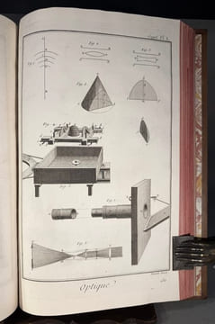 Suite du Recueil des planches sur les Sciences. Les Arts Libéraux et Les arts méchaniques, Avec leur explication. Deux cent quarante quatre planches . ...