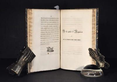 Physiologie de la Poire par Louis Benoit, Jardinier. Exemplaire de Maurice Garçon truffé d'une lettre autographe signée Peytel. 
