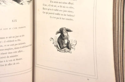 Fables de la fontaine Illustrations par Grandville 