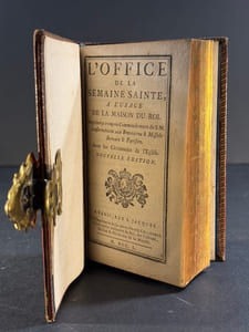 L’office de la semaine sainte, A l’Usage de la Maison du Roi. 