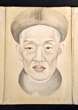 Ensemble exceptionnel de 117 portraits de dignitaires chinois. undefined