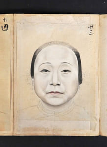 Ensemble exceptionnel de 117 portraits de dignitaires chinois