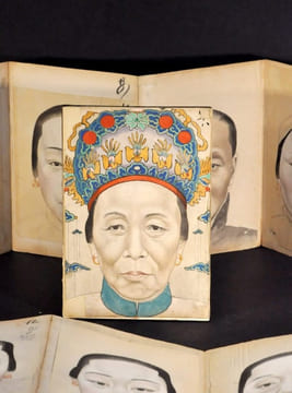 Ensemble exceptionnel de 117 portraits de dignitaires chinois. undefined