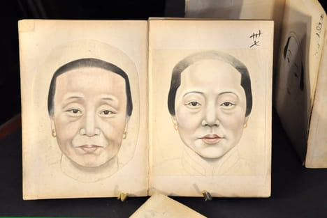 Ensemble exceptionnel de 117 portraits de dignitaires chinois. undefined
