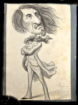 Album de 39 dessins au crayon de la serie des « Representans representes ». DAUMIER (Honoré)