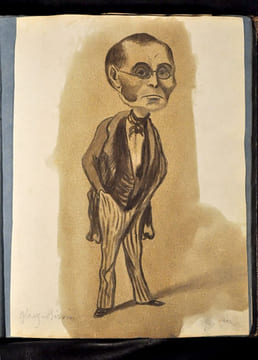 Album de 39 dessins au crayon de la serie des « Representans representes ». DAUMIER (Honoré)
