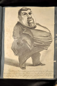 Album de 39 dessins au crayon de la serie des « Representans representes »