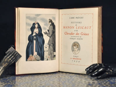 Histoire de Manon Lescaut et du Chevalier des Grieux Illustrations de Charles Martin 