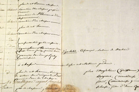 Exceptionnel document sur la répression de la révolte de Saint-Domingue « Etat des personnes détenues à bord de la corvette « La Sagesse » com/dé par ...